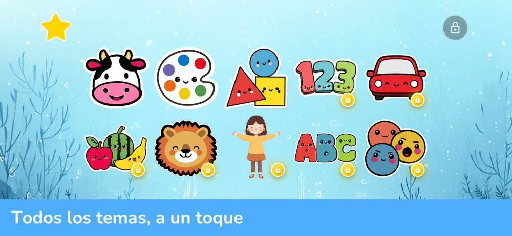 Todos los temas a un toque
