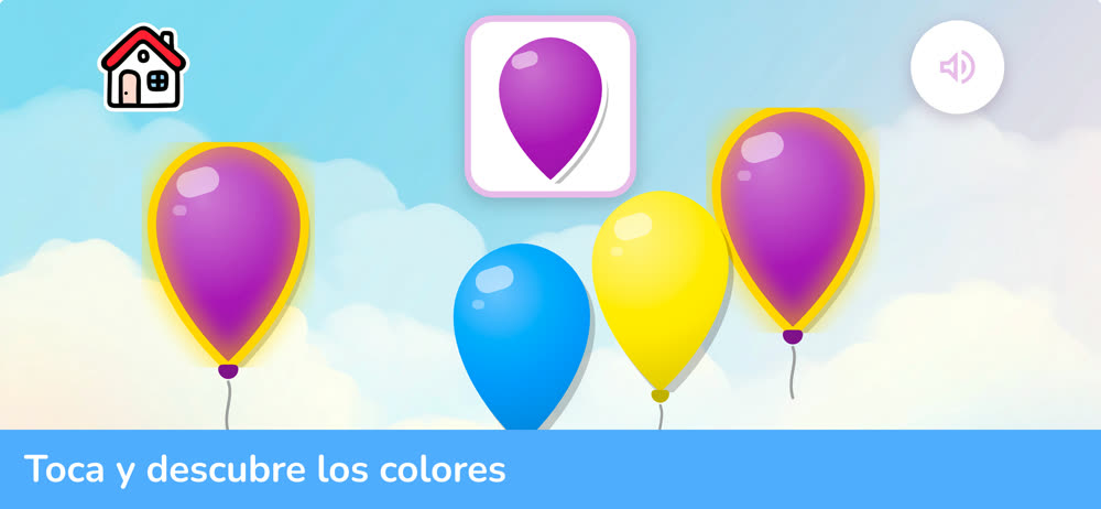 Aprende colores jugando